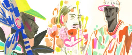 After Work: Botanische Portraits in Buntstift und Gouache